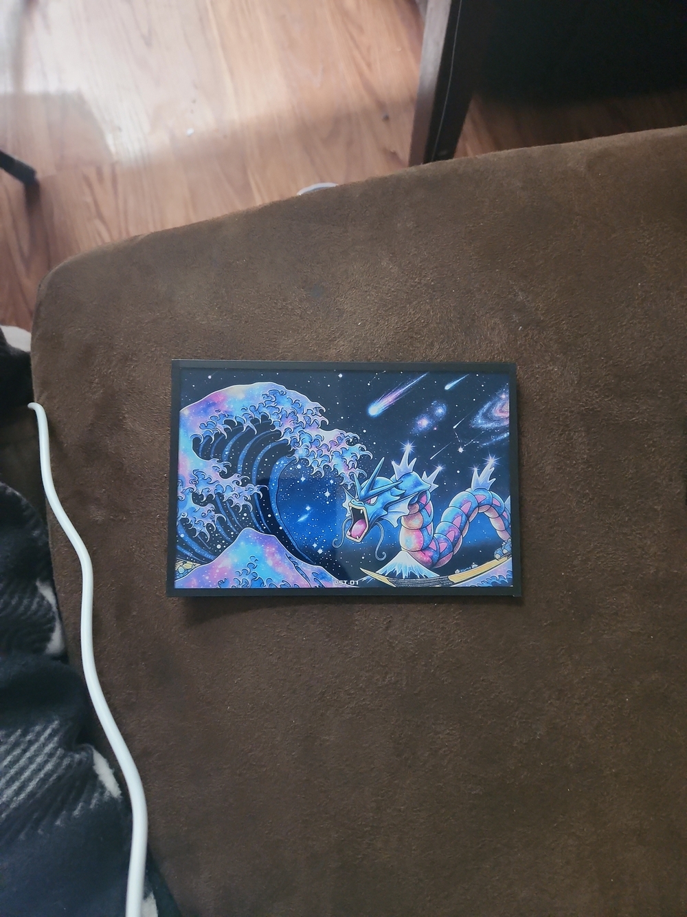 Pokemon Gyarados Artboard- Blue, Pink, Purple
